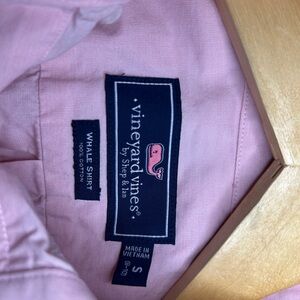 Vineyard Vines Pink Cotton Shirt